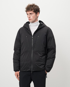 Moncler Черная пуховая куртка Hutte J20911A00052597WI