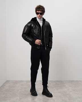 Jacob Lee Черные спортивные штаны MJP005AW24GB