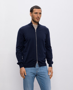 Brunello Cucinelli Синий кардиган M2900106