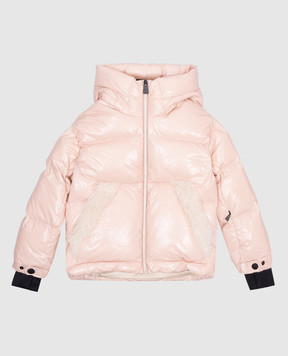 Moncler Grenoble ENFANT Детский розовый пуховик Eibsee J29571A000115982D810