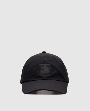 Stone Island Черная кепка с нашивкой логотипа K1S159100011S00F1