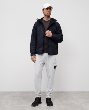 Stone Island Синяя куртка CRINKLE REPS R-NY K1S154100092S0A23
