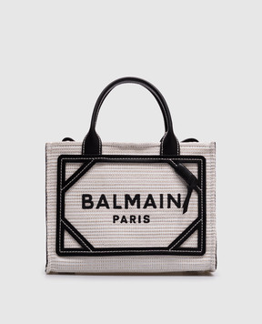 Balmain Черная сумка B-Army с вышивкой логотипа EN0FE900TCRB