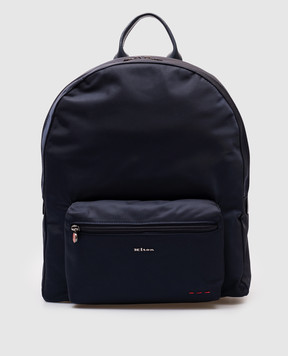 Kiton Синій рюкзак з логотипом UBA0084N01270