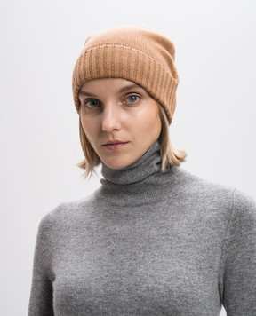 Allude Коричнева шапка з кашеміру 24511245