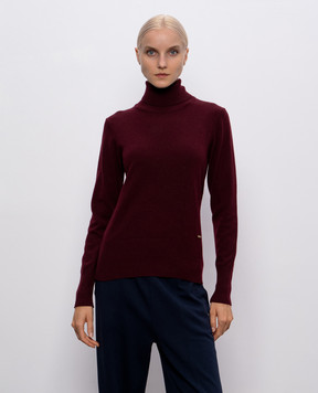 Woolrich Бордовий светр з вовною і кашеміром CFWWKN2026FRUF5067