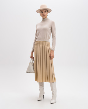 Allude Бежевый джемпер из кашемира 24511224