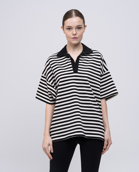 Dondup Футболка в смужку з логотипом DS027JF0353DXXX