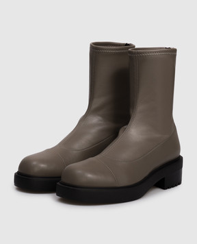 Giuseppe Zanotti Черевики MCRris кольору хакі I570007