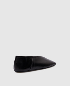 Jil Sander Черные кожаные балетки J57WZ0001P4864