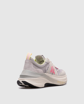 Premiata Черные кроссовки HILL с логотипом HILL