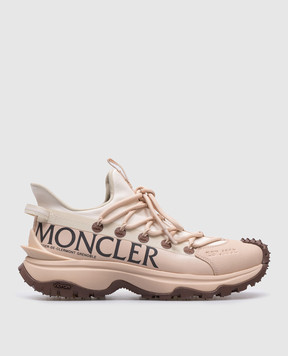 Moncler Бежевые кроссовки Trailgrip Lite 2 с принтом логотипа J209B4M00130M3457