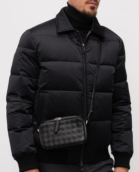 Bottega Veneta Чорна шкіряна сумка Getaway 844067V2HL0