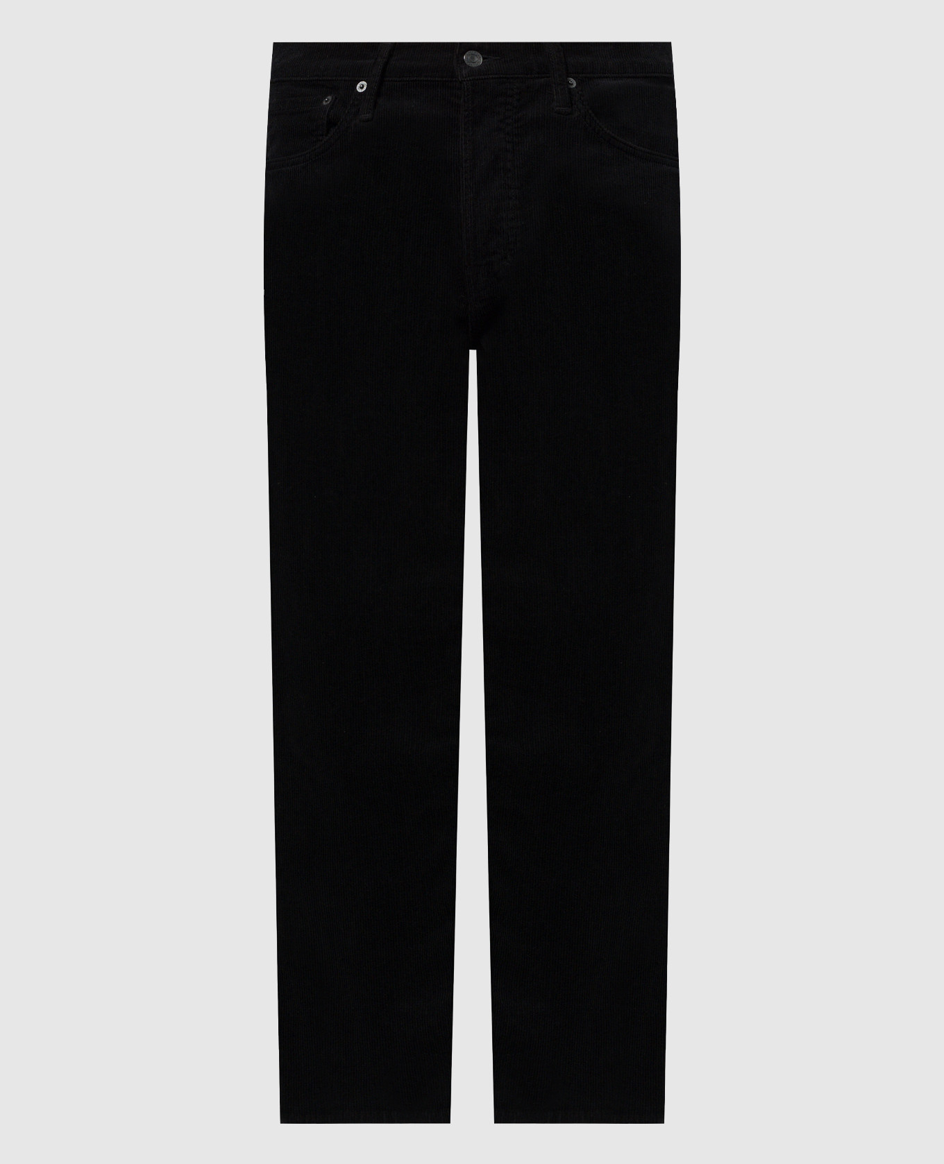 Black corduroy pants