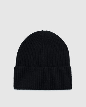 Bally Черная шапка из шерсти с нашивкой логотипа M8BA252KWO039