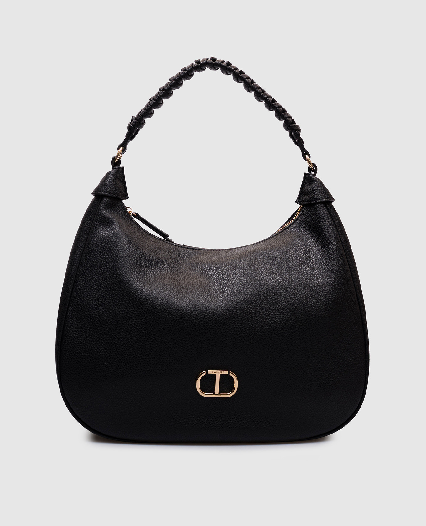 

Черная сумка с логотипом, Черный, Сумки через плечо