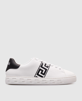 Versace Білі кросівки з логотипом 10144601A00776