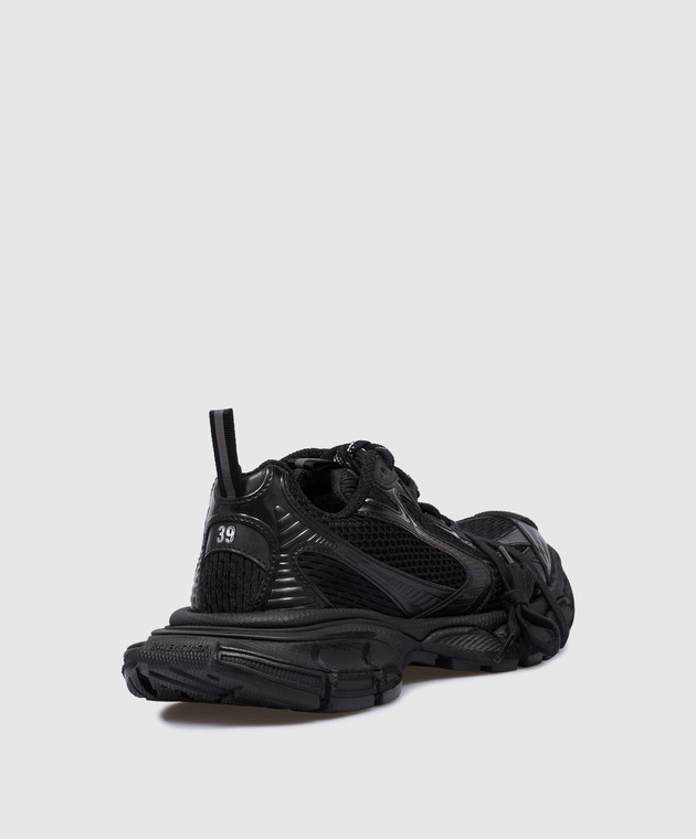 Balenciaga Черные кроссовки 3XL с логотипом 734731W3XL1 изображение 3