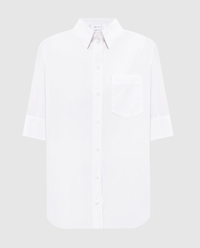 Alexander McQueen Біла сорочка з короткими рукавами 819066QAAAD