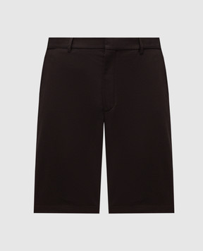Loro Piana Коричневые шорты Jarno FAP3256