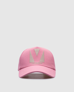 Valentino Рожева кепка з вишивкою CHEZ VALENTINO 6W2HDA41WGJ