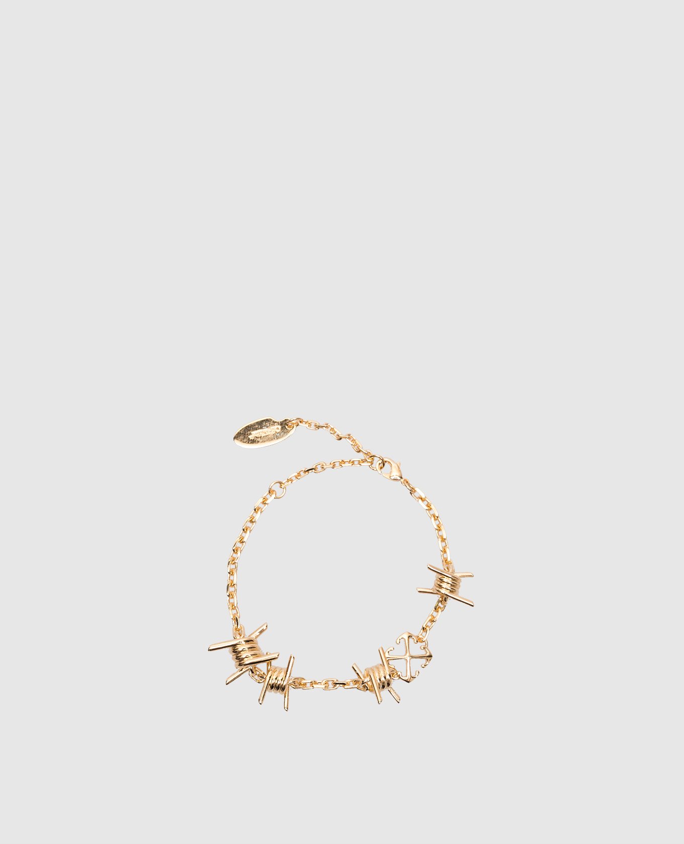 

Золотой браслет Barbed Wire, Золотистый, Браслеты