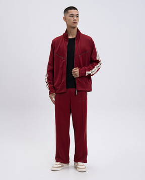Palm Angels Красная спортивная куртка с логотипом PMBD08HF25FAB001