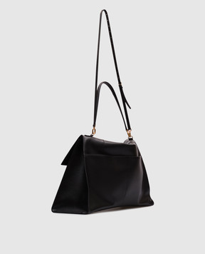 Balenciaga Чорна шкіряна сумка Hourglass 8107322ABF9