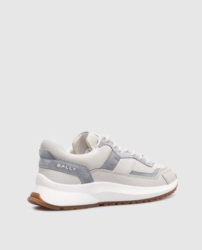 Bally Сірі шкіряні кросівки Outline WK00BGVT856