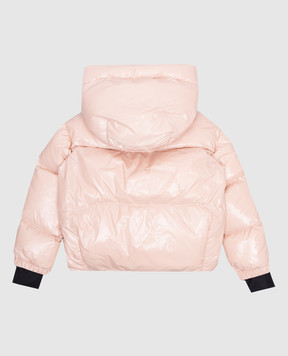 Moncler Grenoble ENFANT Детский розовый пуховик Eibsee J29571A000115982D810