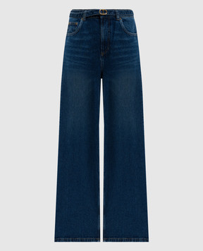 Twinset Синие джинсы с логотипом 252TP2540