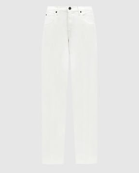 SLVRLAKE Белые джинсы Mica MICJ407PWHTE