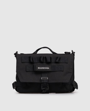 Balenciaga Чорна сумка Army з логотипом 6561062BKPI