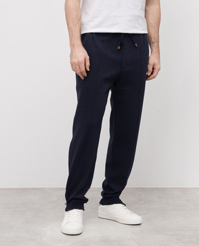 Brunello Cucinelli Сині джогери MW8633315G