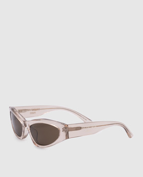 Balenciaga Бежевые солнцезащитные очки 812858T0039