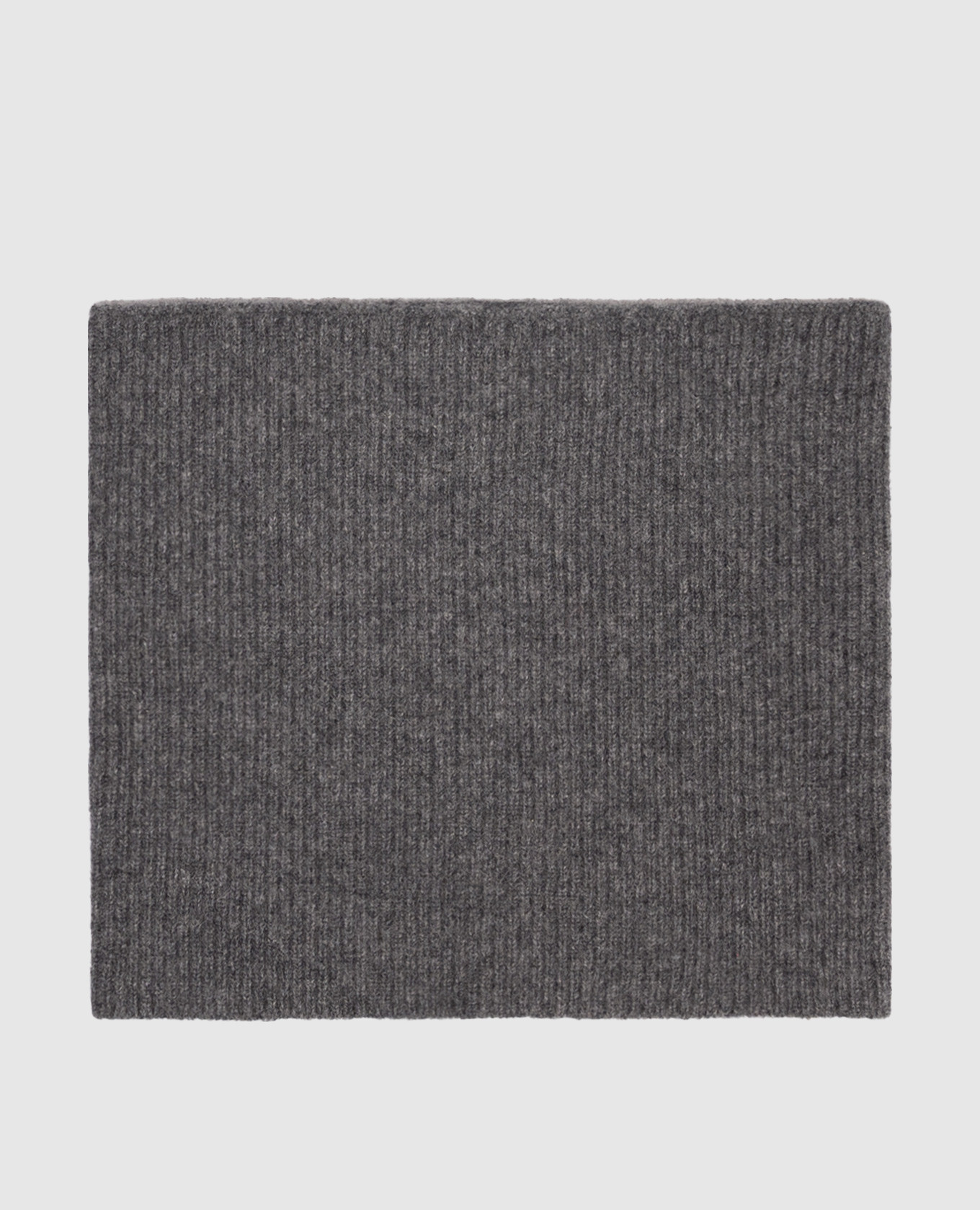 

Серый баф из кашемира, Шарфы