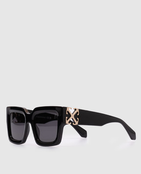 Off-White Черные очки Mystic OERI14DS25PLA001