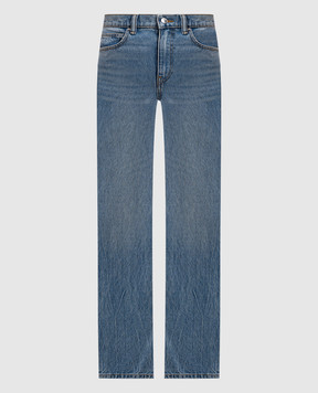 Alexander Wang Голубые джинсы с эффектом потертости 4DC1254580