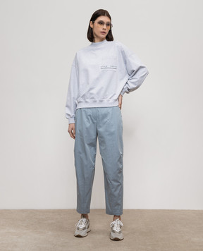 Brunello Cucinelli Блакитні штани ML180P8559