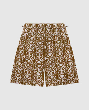 Max Mara Коричневые шорты TAIGA TAIGA
