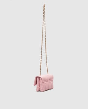 Versace Рожева шкіряна сумка крос-боді Kleio 10177401A12975