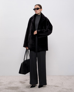 Babe Pay Pls Двостороння дублянка з поясом 2421MERINO