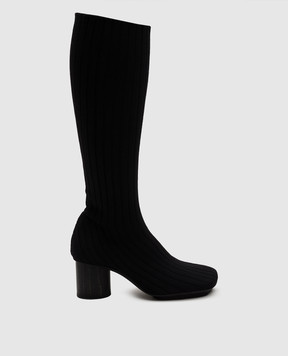 UMA WANG Черные ботильоны Stone Socks US9792
