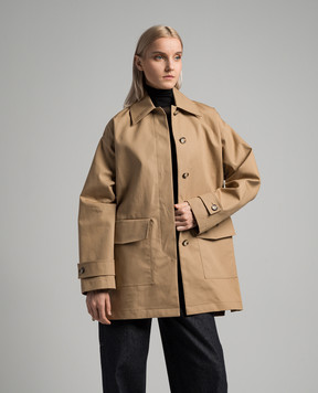 Max Mara Sportmax Бежевый плащ Virgin VIRGIN