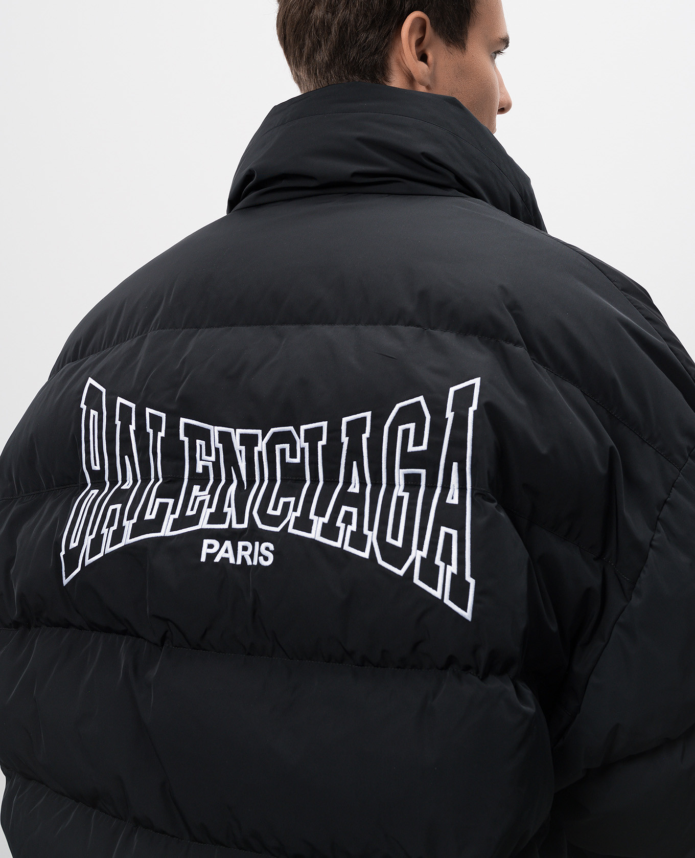 Balenciaga - Двухсторонняя куртка с логотипом 808811TRO18 купить в