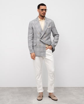 Brunello Cucinelli Жовте поло M29800125