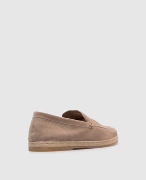 Pini Parma Бежевые замшевые эспадрильи SHOESPBEIGE