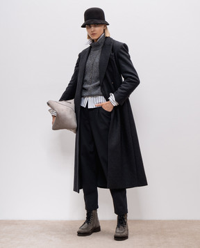 Brunello Cucinelli Сірі штани M0R24P7745