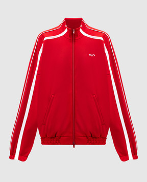 Vetements Червона спортивна куртка з вишивкою емблеми UA66JA360R