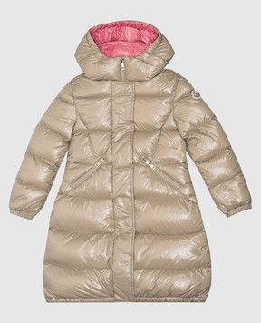 Moncler ENFANT Дитячий бежевий пуховик Bellevue J29541C000155963V1214